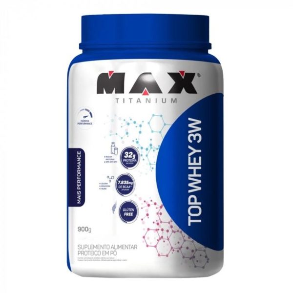 Top Whey 3W Mais Performance (900G) - Max Titanium