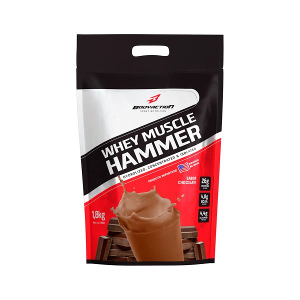 Whey Muscle Hammer Chocolate 1,8Kg - Bodyaction