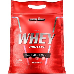 Whey Protein Integralmédica Morango Nutri Refil - 900g
