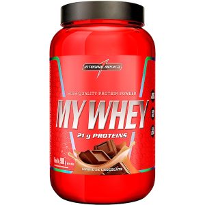 Whey Protein Integralmédica Shake de Chocolate 900g