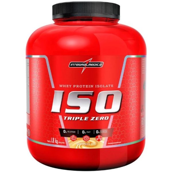 Whey Protein Isolada Iso Triple Zero - Integralmédica - 1,8Kg - Baunilha