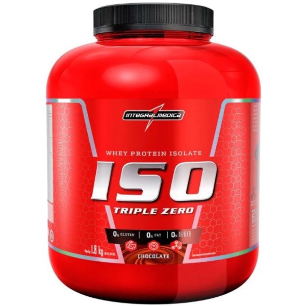 Whey Protein Isolada Iso Triple Zero - Integralmédica - 1,8Kg - Chocolate