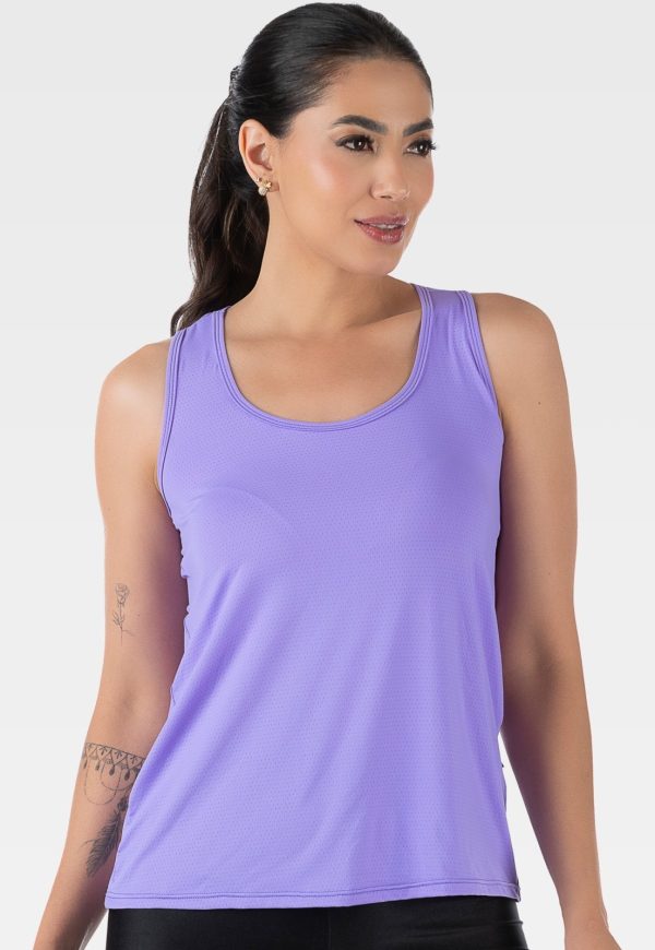 Blusa Regata Fitness NewTrip Nadador Summer Soul Roxa