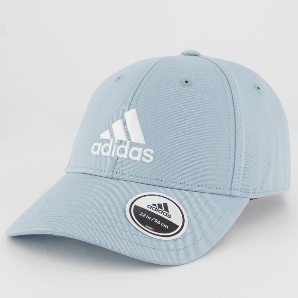 Boné Adidas Baseball Cotton Cinza