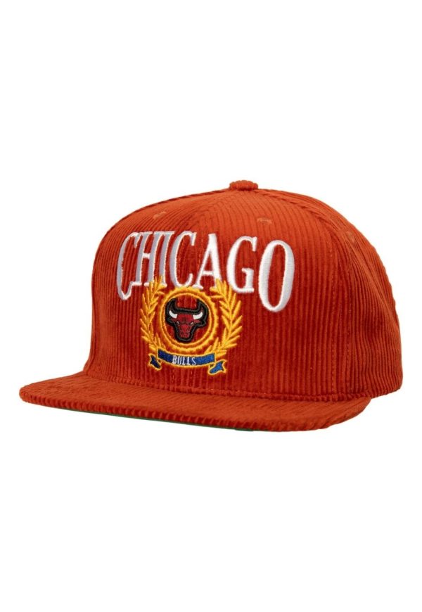 Boné Mitchell & Ness NBA Levelz Snapback Chicago Bulls Bordo