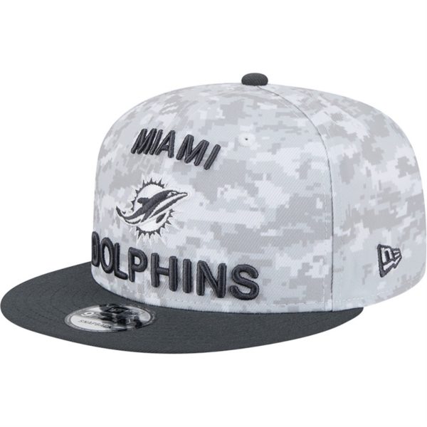 Boné New Era 9FIFTY Miami Dolphins NFL Salute To Service 2024-25