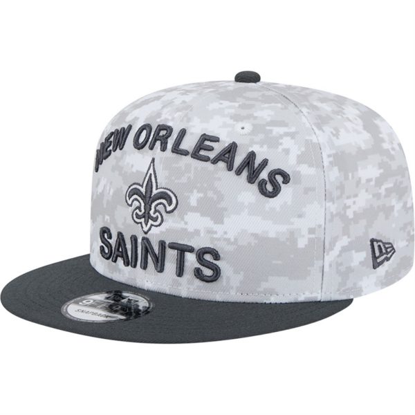 Boné New Era 9FIFTY New Orleans Saints NFL Salute To Service 2024-25