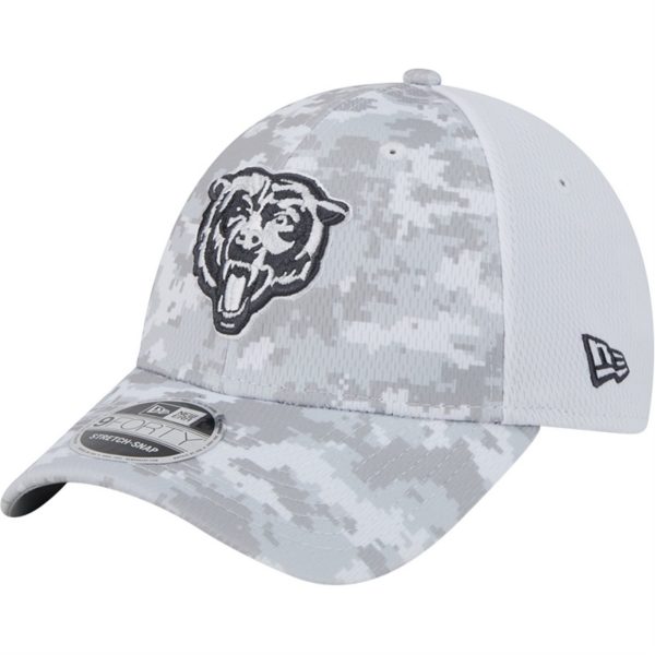 Boné New Era 9FORTY Stretch Snap Chicago Bears NFL Salute To Service 2024-25