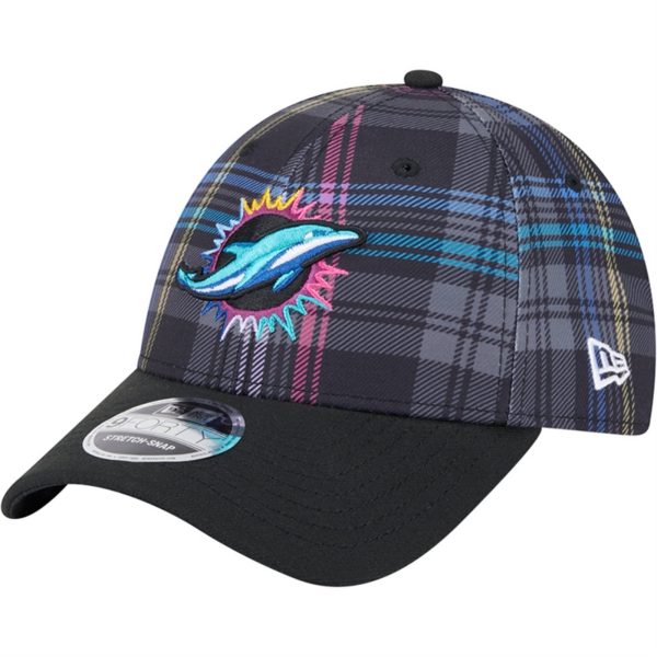 Boné New Era 9FORTY Stretch Snap Miami Dolphins NFL Crucial Catch 2024