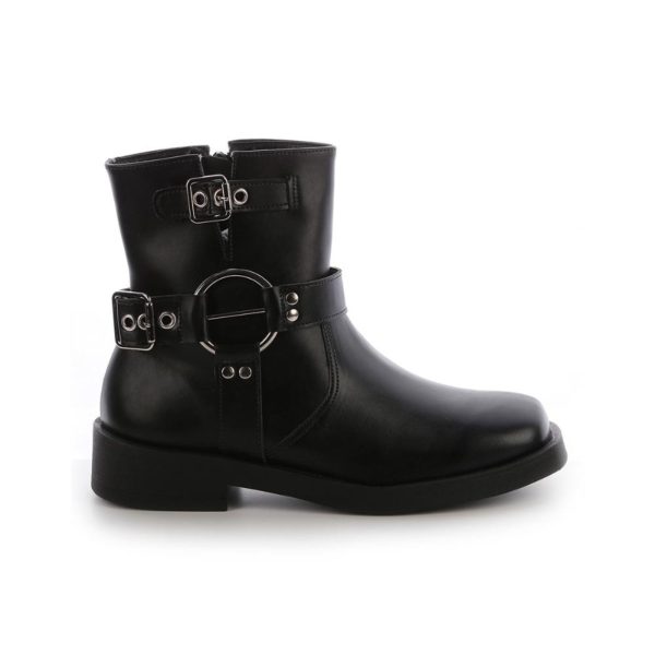 Bota Biker Talita Preto Preto