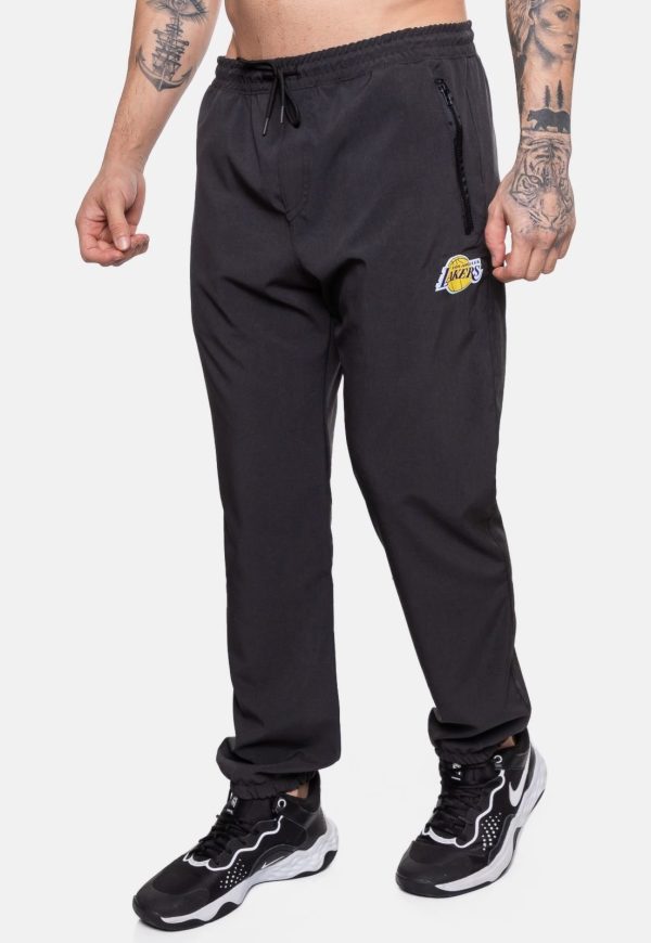 Calça NBA Sintética Los Angeles Lakers Preta