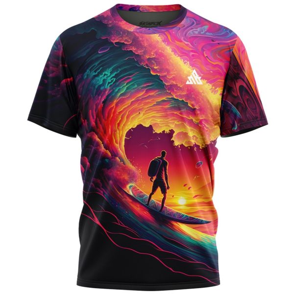 Camiseta Masculina Psychedelic Surfing