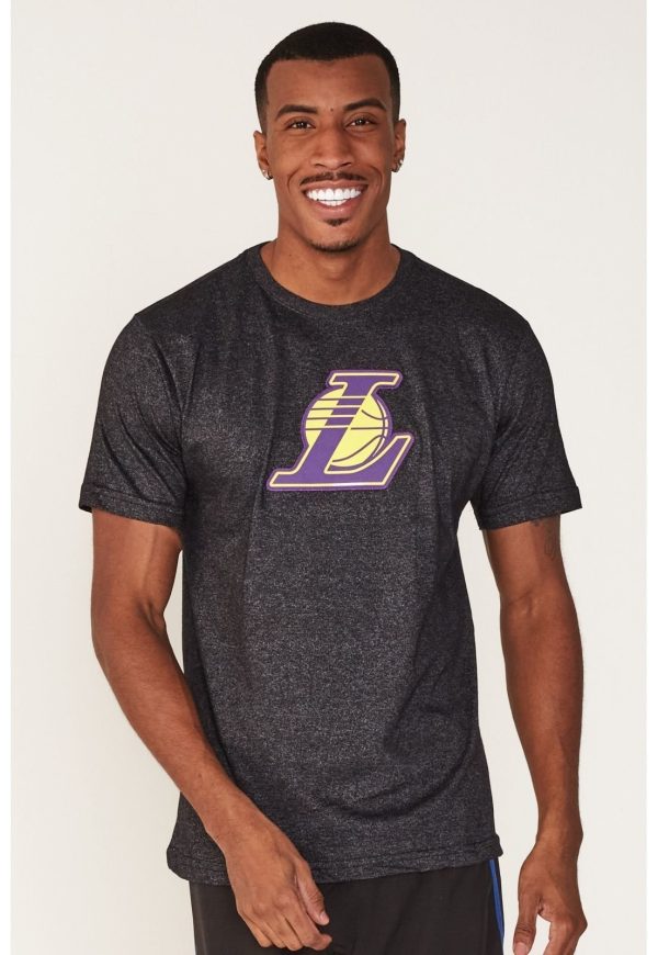 Camiseta NBA Especial Los Angeles Lakers Casual Preta