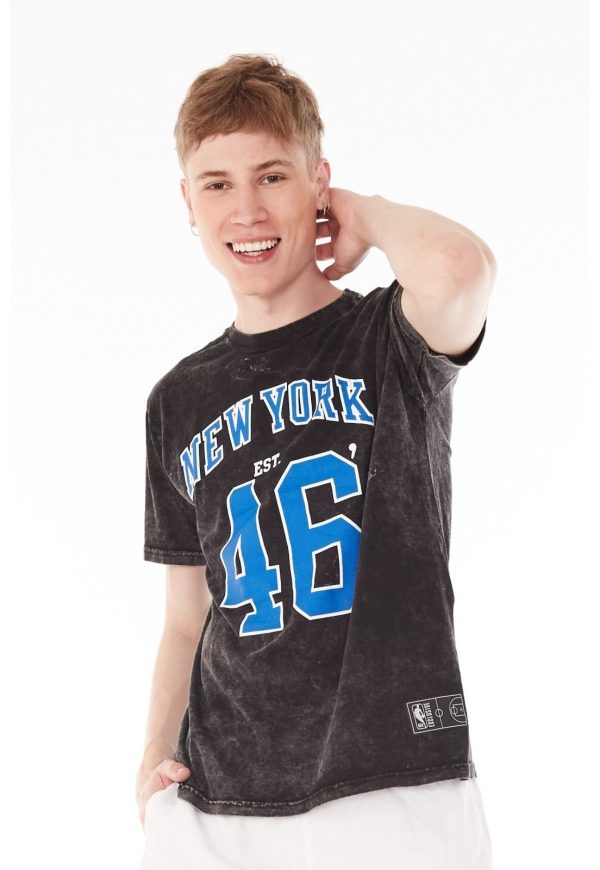 Camiseta NBA Especial New York Knicks Preta