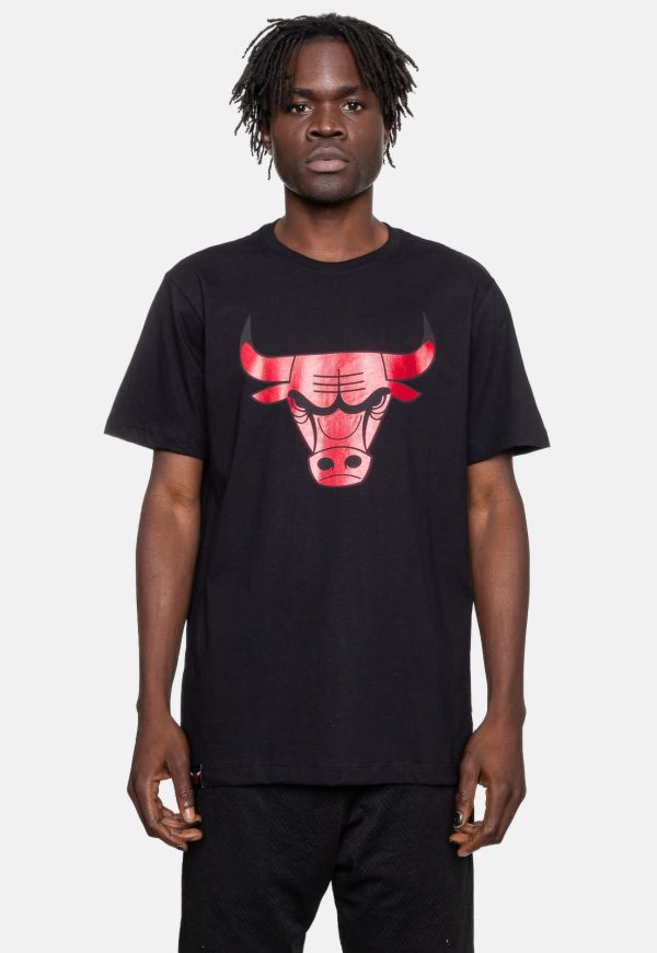 Camiseta NBA Gloss Chicago Bulls Preta