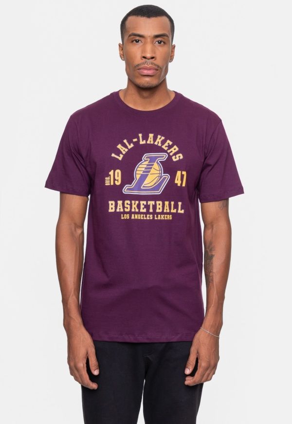 Camiseta NBA Masculina Town Los Angeles Lakers Vinho