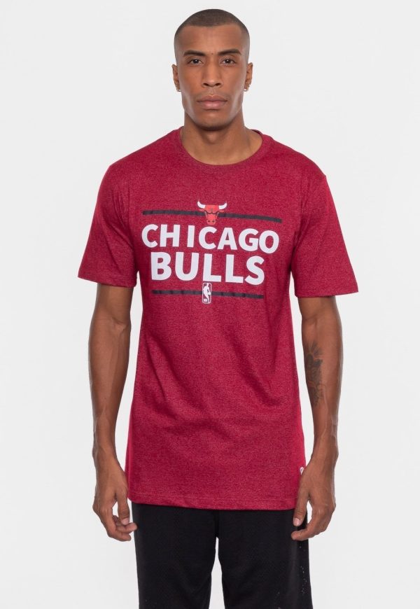 Camiseta NBA Mouline Chicago Bulls Vermelha