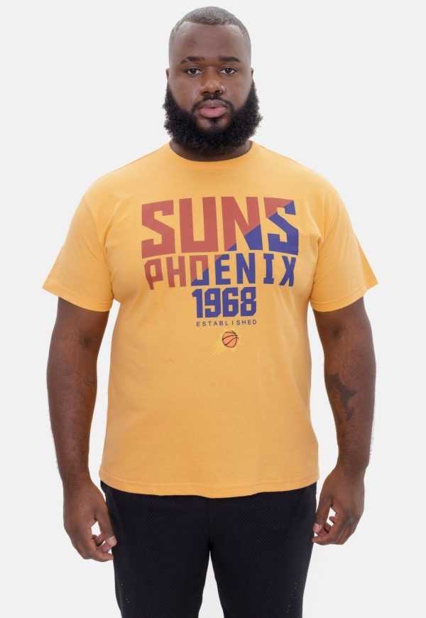 Camiseta NBA Plus Size SpotLight Phoenix Suns Laranja