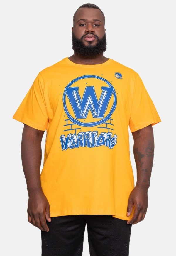 Camiseta NBA Plus Size Top Scorer Golden State Warriors Amarela