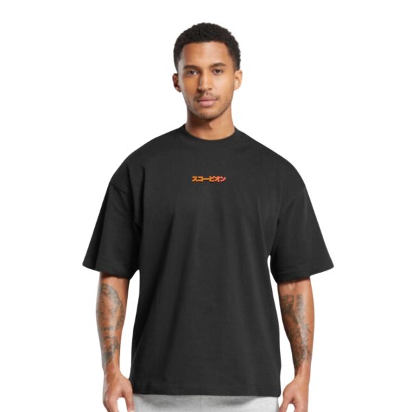 Camiseta Oversized Masculina Streetwear de Algodão com Gola Redonda Perfeita para Academia Esporte