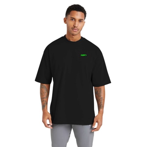 Camiseta Oversized Streetwear de Algodão Masculina Ideal para Academia e Esportes Arte Julio