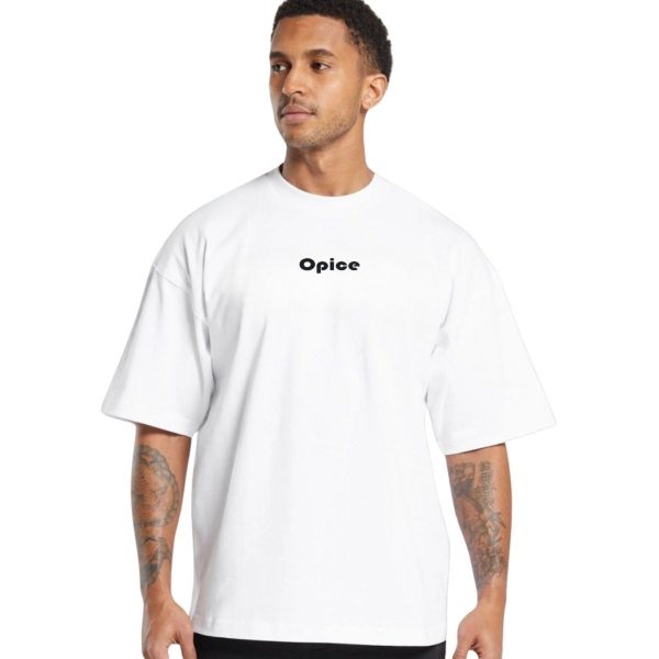 Camiseta Oversized de Algodão Masculina com Gola Redonda, Perfeita para Academia e Esportes