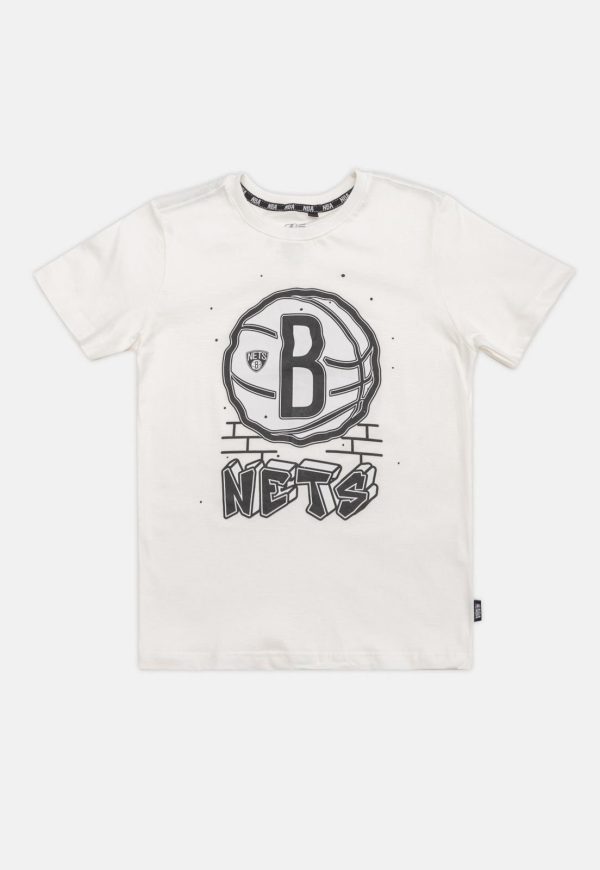 Infantil - Camiseta NBA Juvenil Top Scorer Brooklyn Nets Off White