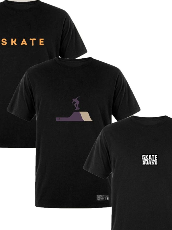 Kit 3 Camisetas Masculinas Skate WSS Brasil