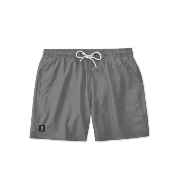 Short Masculino Moda Praia Mauricinho Bermuda Tactel Academia Corrida Cinza