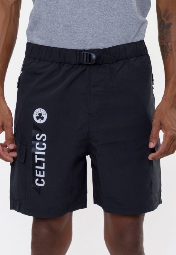 Shorts NBA Volley Boston Celtics Preto