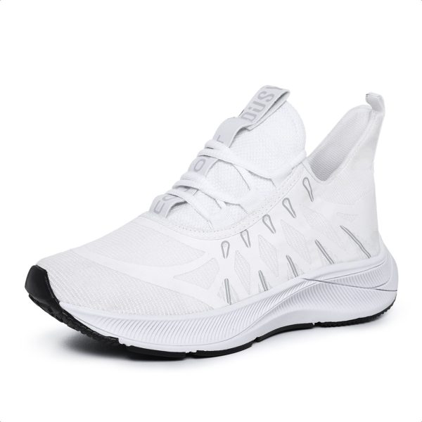 Tênis Casual Esportivo Unissex Para Treino Leve Bike Original Branco