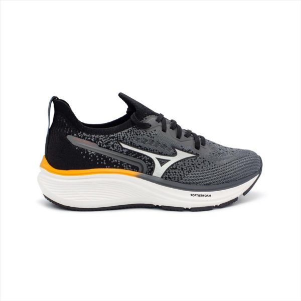 Tênis Mizuno Cool Ride 2 Corrida Junior Grafite