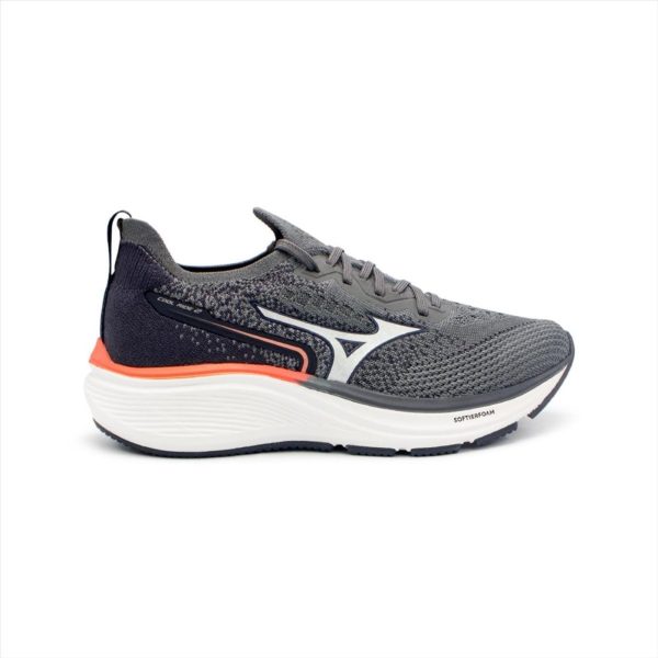 Tênis Mizuno Cool Ride 2 Corrida Junior Grafite