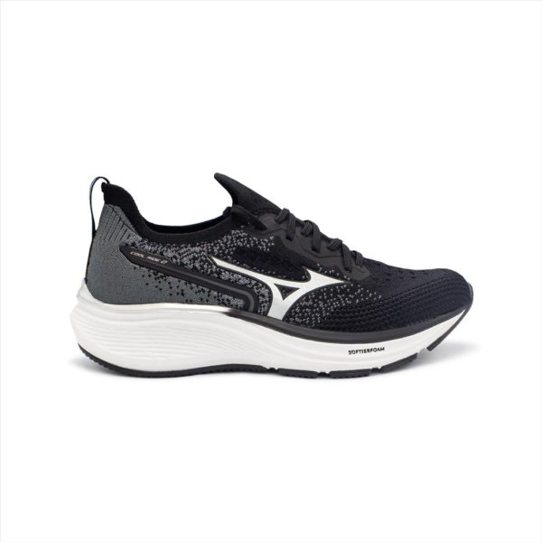 Tênis Mizuno Cool Ride 2 Corrida Junior Preto