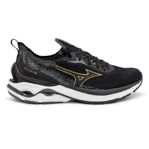 Tênis Mizuno Masculino Wave Mirai 6 Corrida Preto