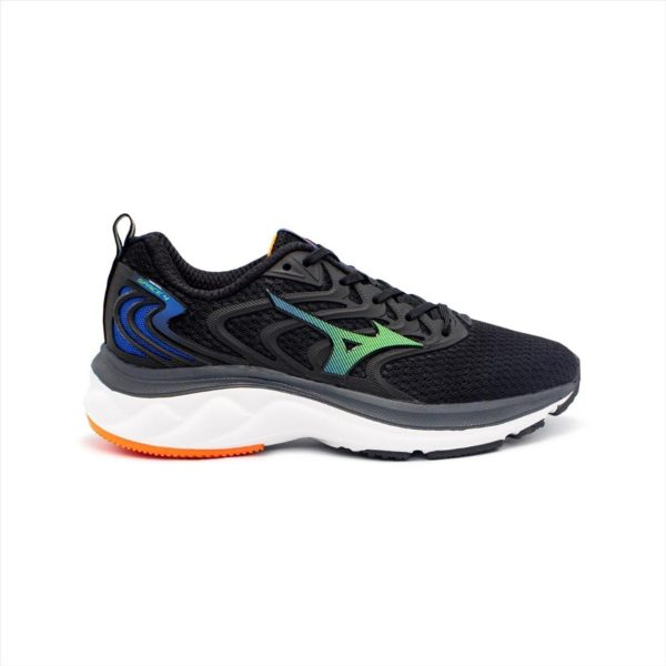 Tênis Mizuno Space 4 Corrida Junior Preto