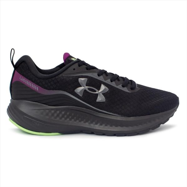 Tênis Under Armour Unissex Charged Wing Se Corrida Preto