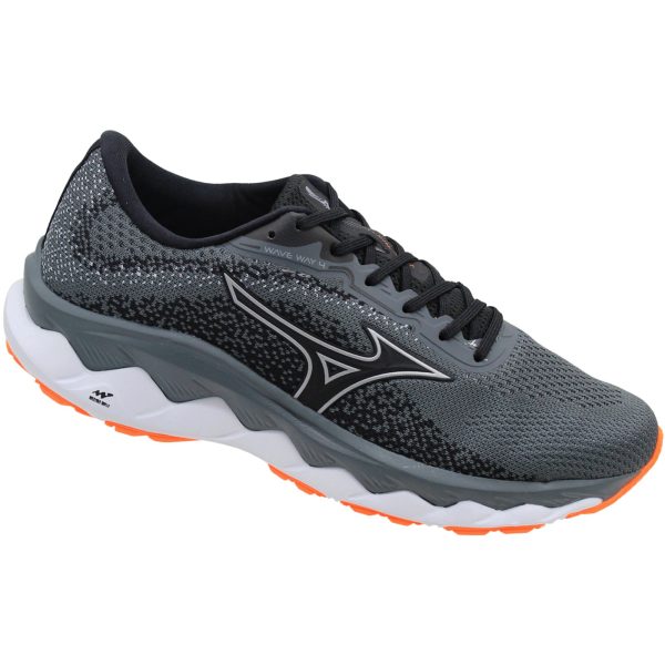 Tênis de Corrida Mizuno Wave Way 4 Masculino Mizuno Cinza