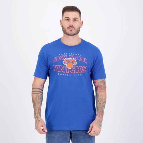 Camiseta NBA Nicktown New York Knicks Azul