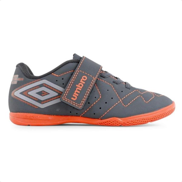 Chuteira Futsal Umbro Neo Striker Futebol de Salão Grafite