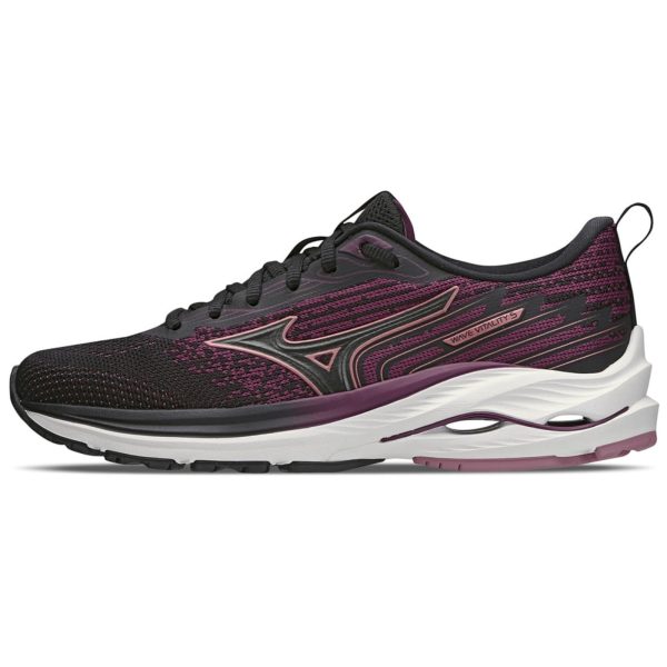 Tênis de Corrida Feminino Mizuno Wave Vitality 5 39 Preto