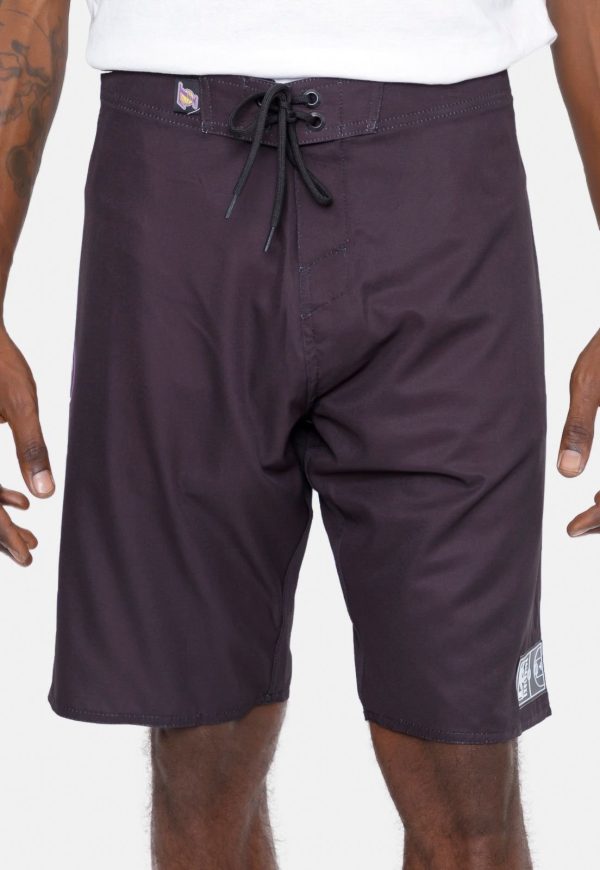 Boardshort NBA Blur Logo Los Angeles Lakers Preto