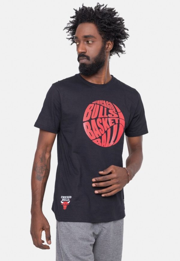 Camiseta NBA Basketball Chicago Bulls Preta