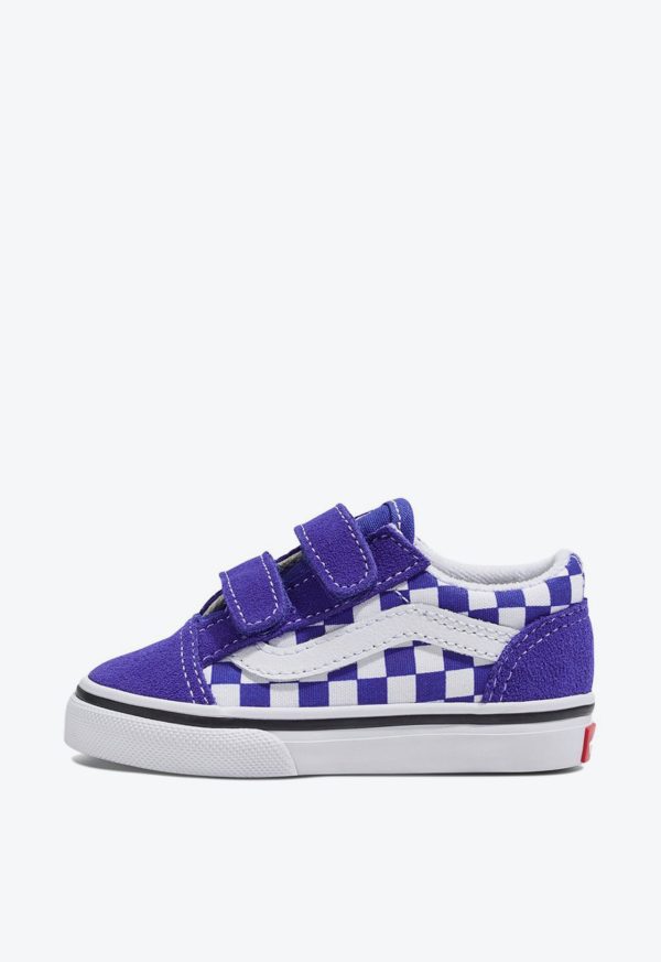 Tênis Old Skool Checkerboard Surf The Web Infantil | ZZ MALL