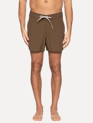 Bermuda Osklen Masculina Surf Seventy Marrom