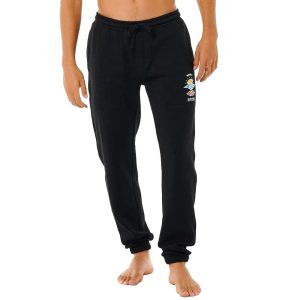 Calça Rip Curl Icons Of Surf Trackpant WT25 Masculina Black
