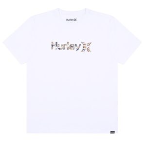 Camiseta Hurley O&O Surf Noise Over WT25 Masculina Branco