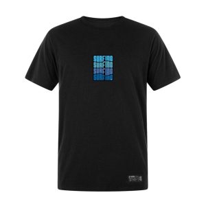 Camiseta Plus Size Masculina Surfing Prime WSS Preto