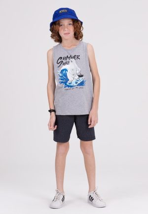 Infantil - Conjunto Regata Summer Surf Mescla