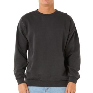 Moletom Careca Rip Curl Classic Surf Wash WT25 Washed Black